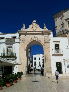 Stadttor in Martina Franca